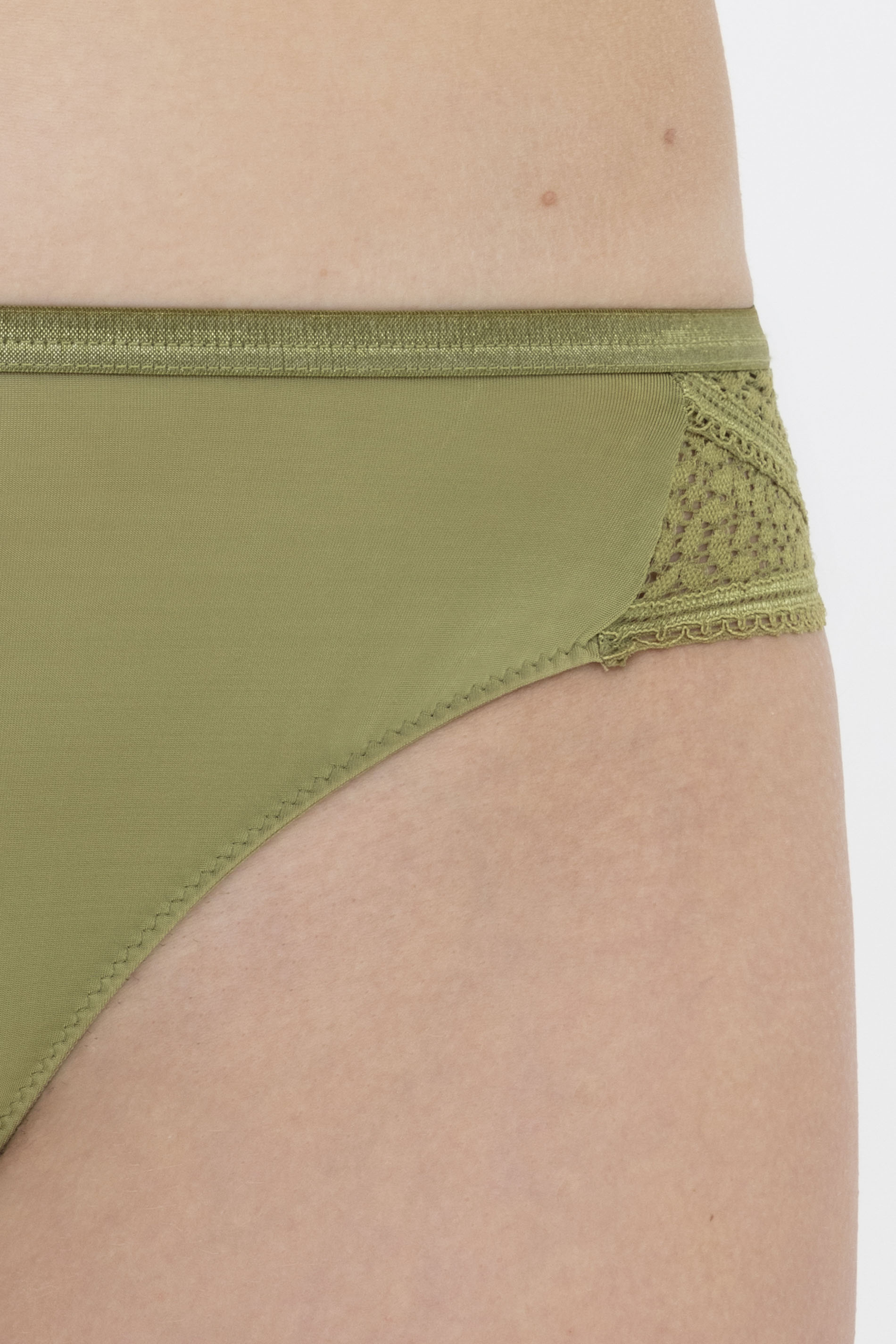 Mini-Slip Tuscan Green Serie Poetry Iconic Detailansicht 01 | mey®