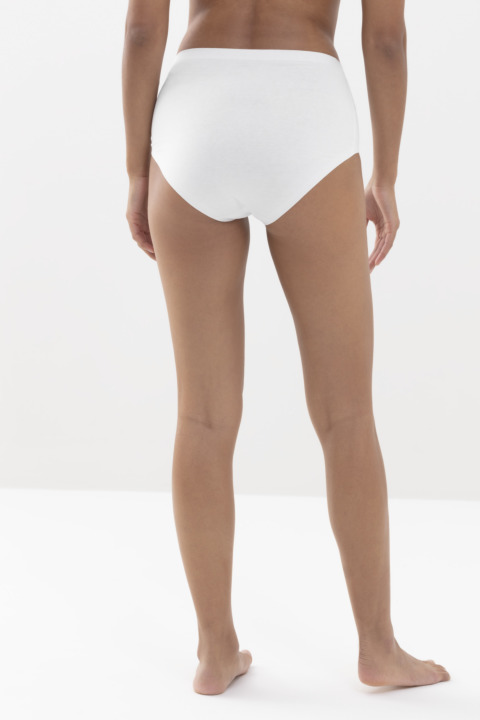 High-cut briefs White Serie Natural Second me Front View | mey®