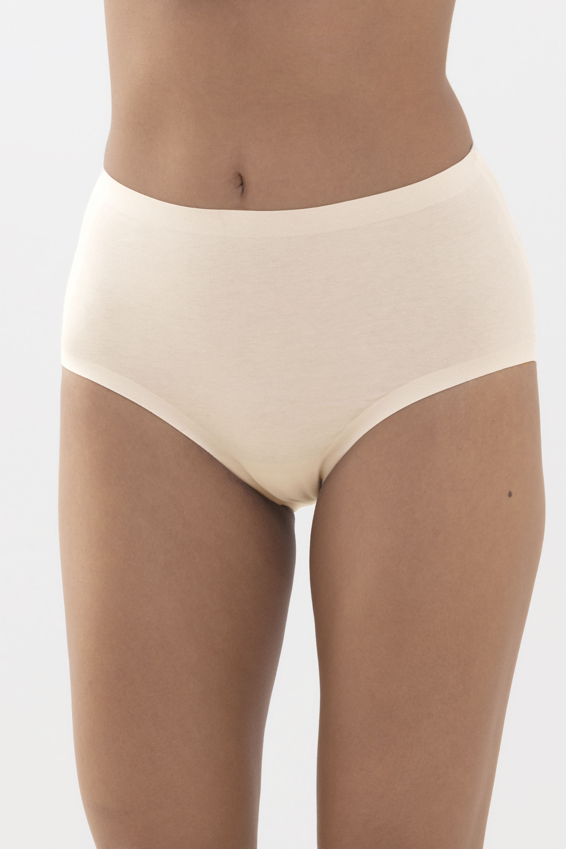 High-cut briefs New Pearl Serie Natural Second me Front View | mey®