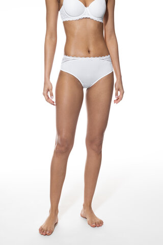 American-Pants White Serie Amorous Front View | mey®