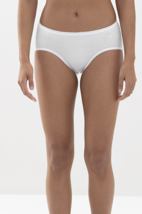 Bikini-Slip White Serie Triniti Front View | mey®