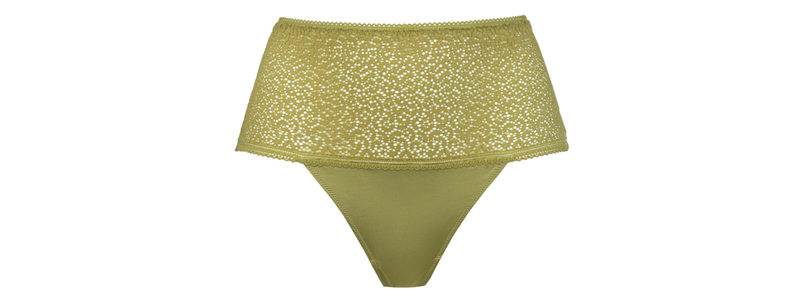 String-Pants Serie Incredible in de kleur tuscan green| mey®