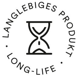 Icon for durable products: hourglass | mey®