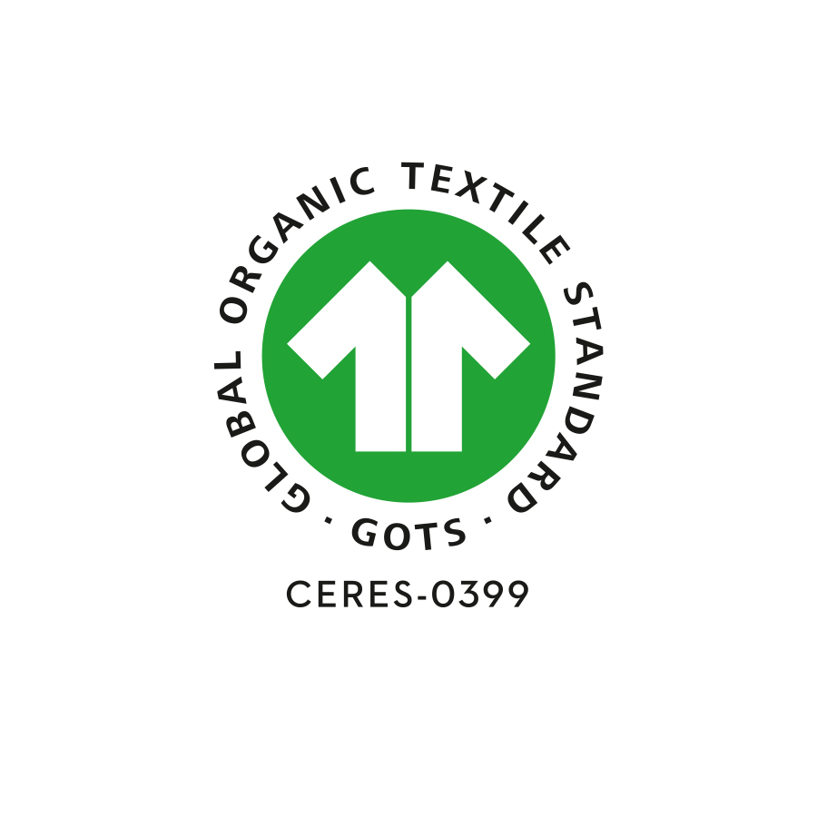 Label van de certificering met GOTS | mey®