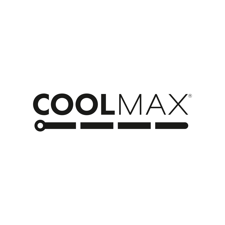 Logo of COOLMAX® polyester fibres | mey®
