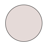 Triniti series, coloured circle in nude | mey® 