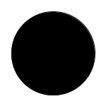 mey® Serie Software, runde Farbfläche in Schwarz