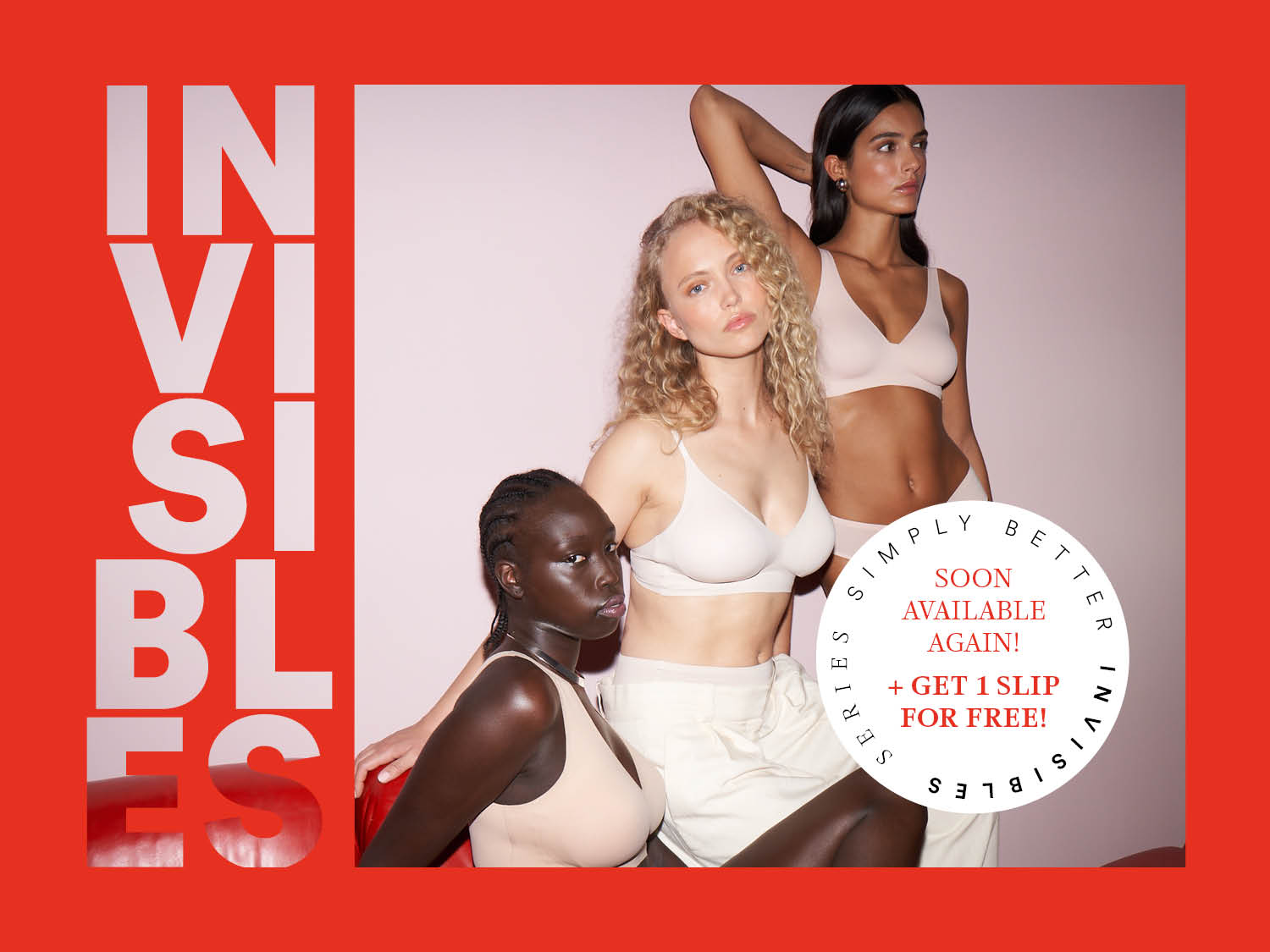 Available again soon: Simply Better Invisibles series | mey®