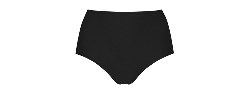 High-waisted briefs Serie Pure Second Me in the colour black | mey®