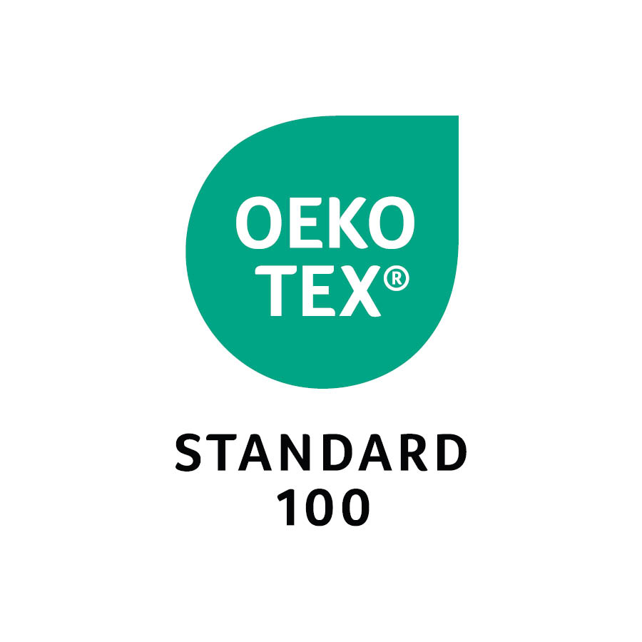 Certification seal of STANDARD 100 by OEKO-TEX® | mey®