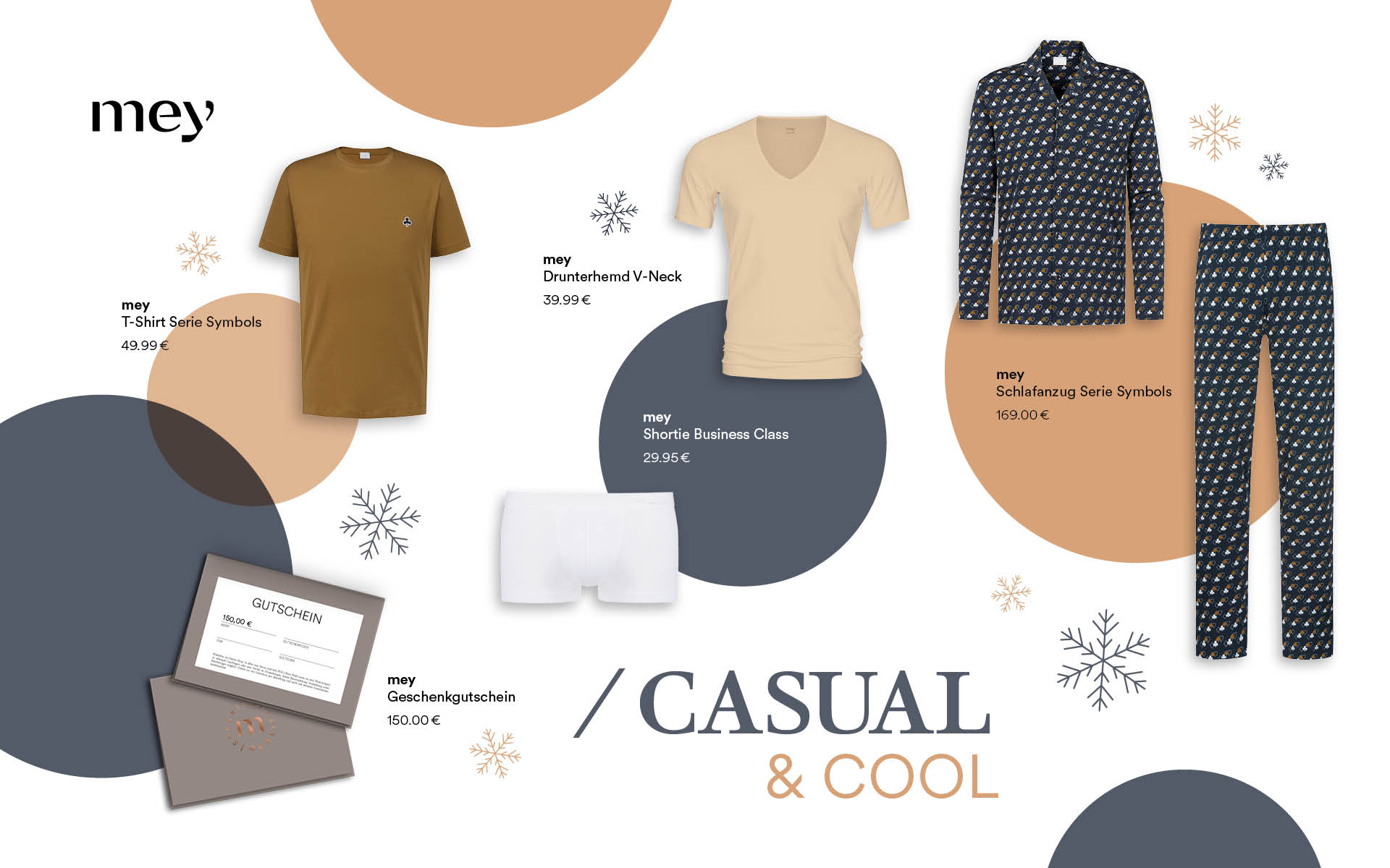 XMAS-Package 5: Casual & Cool | mey®